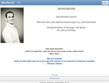 Tablet Screenshot of mindwork.at
